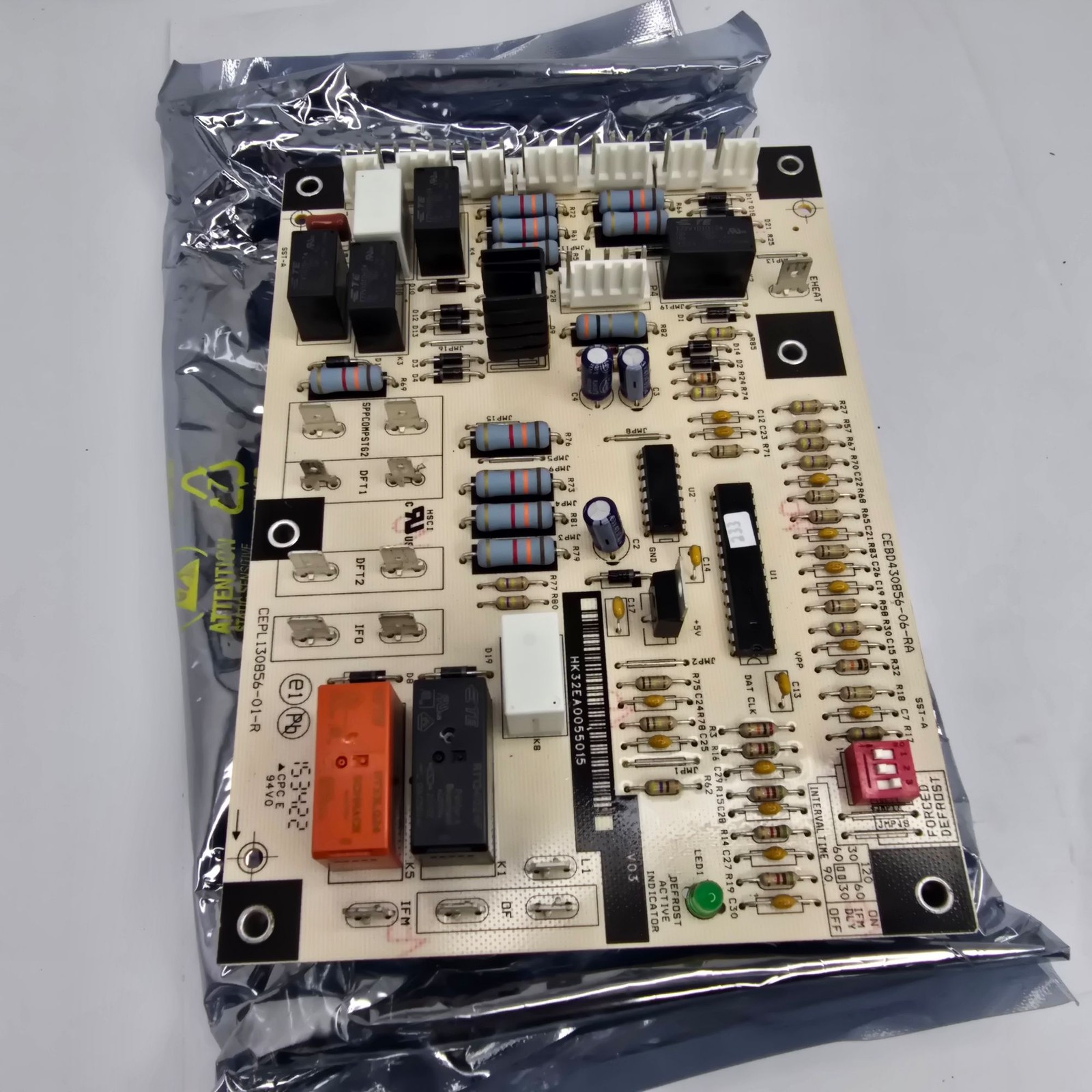 Carrier HK32EA005 Defrost Control Circuit Board HVAC