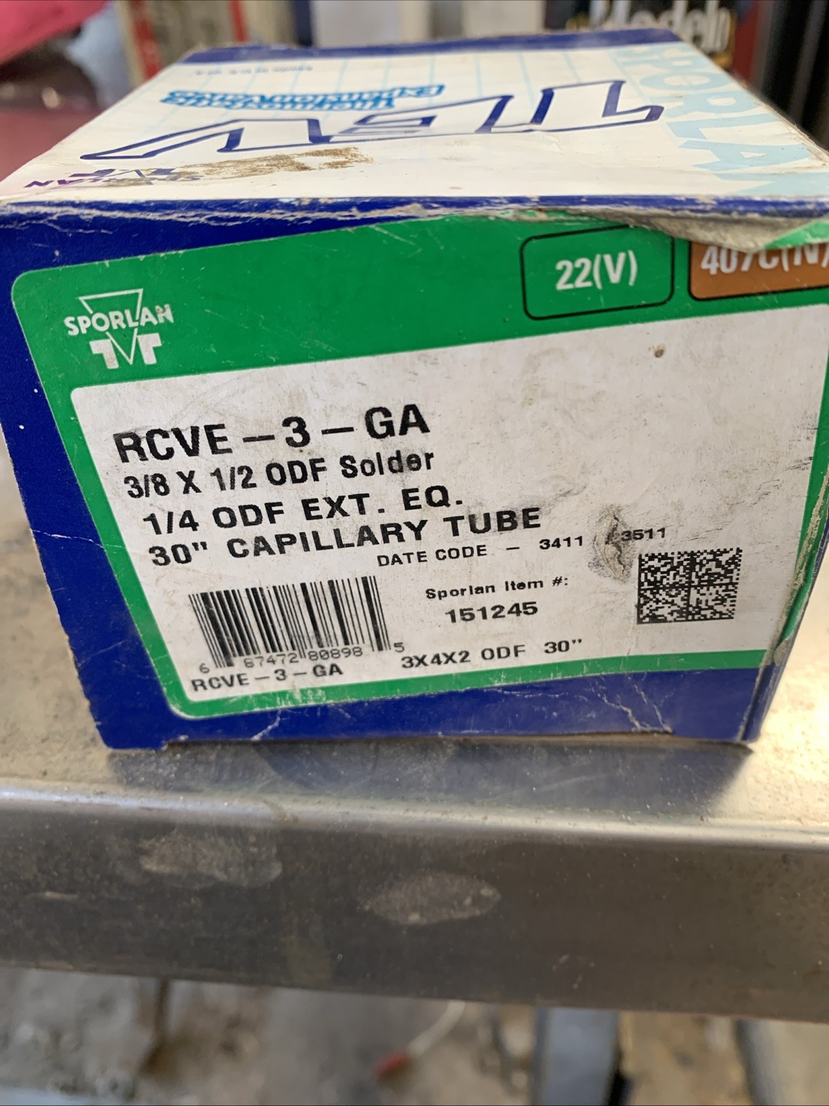 Sporlan Expansion Valve RCVE-3-GA