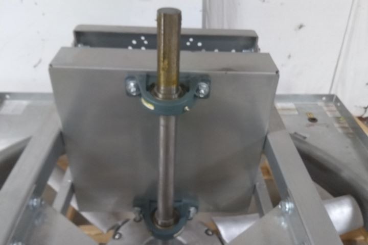 Dayton 1AHB5 60 In Blade Diameter Steel Frame Exhaust Fan w/out Motor