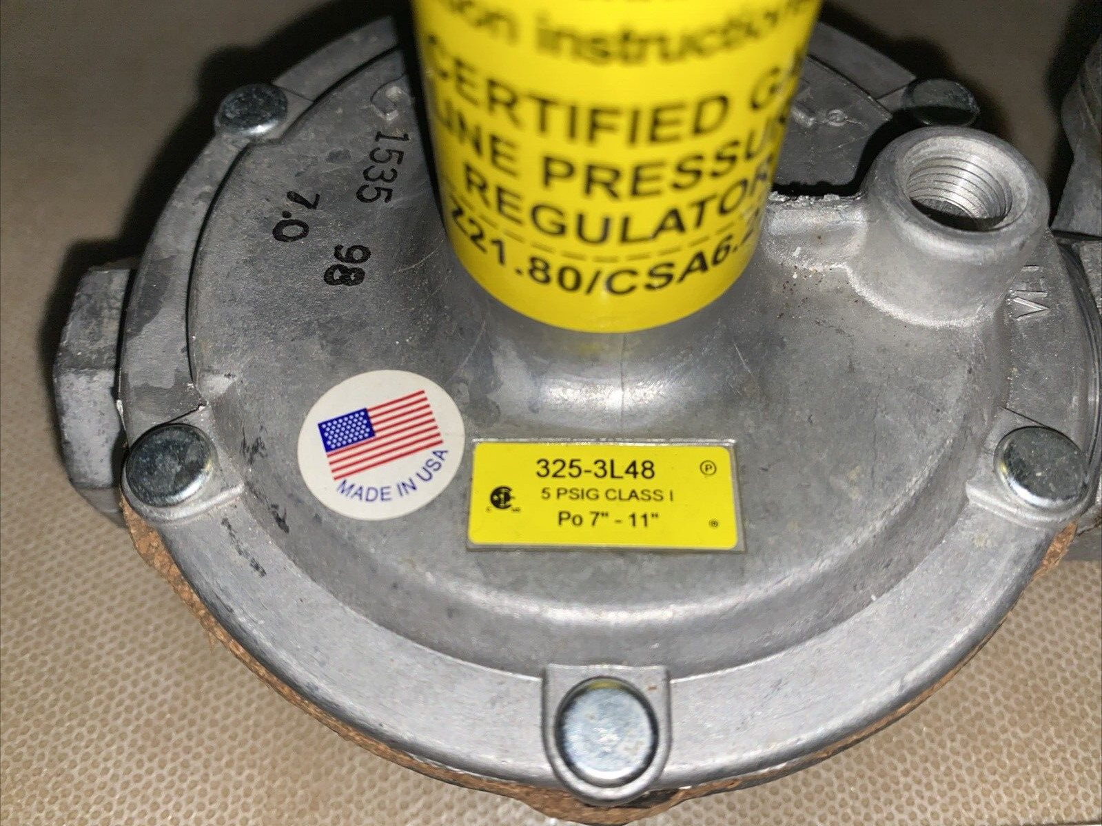 MAXITROL 325-3L48 5PSIG CLASS PO7″-11″ OPD 48