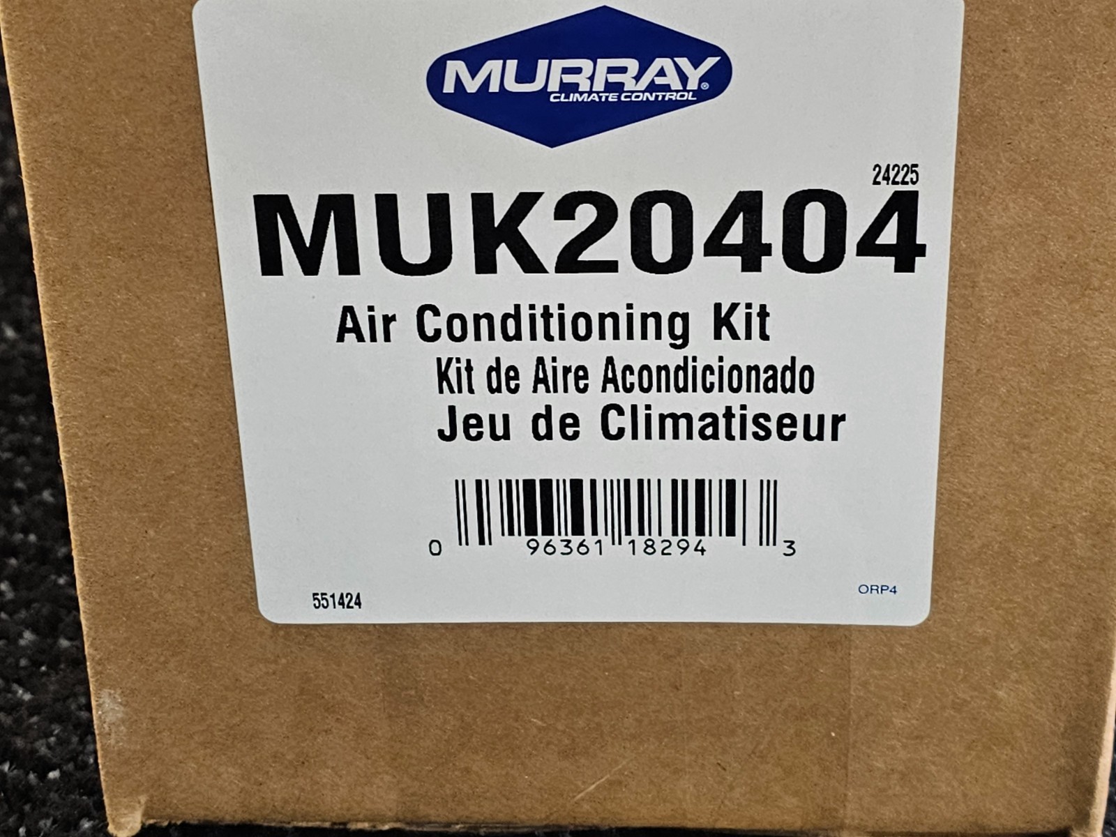 Murray Climate Control MUK20404 A/C Service For 2017-2020 F-250 Super Duty