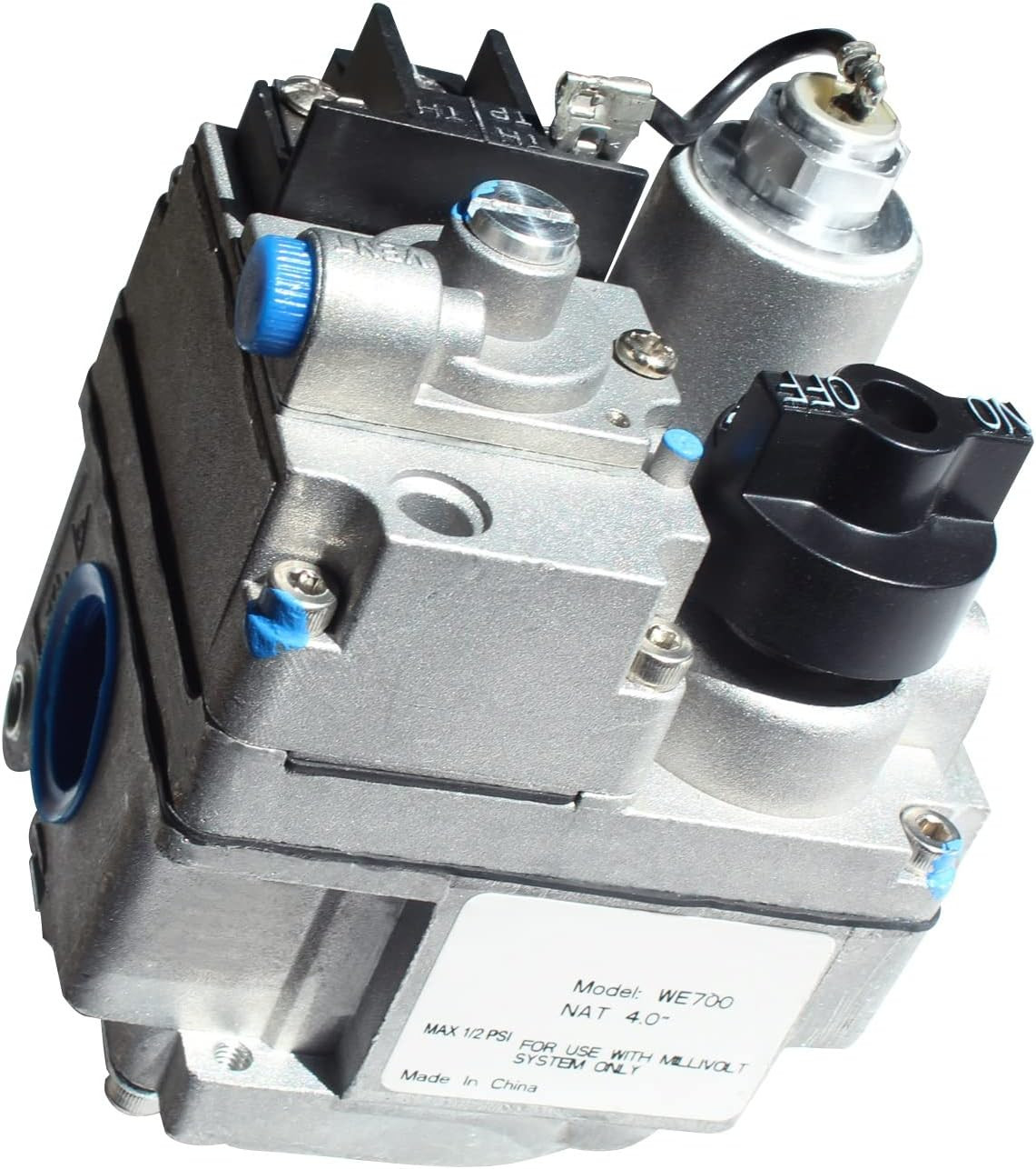 700-506 Millivolt Gas Valve Replacement for Robertshaw 700 Series, 200,000 BTU/