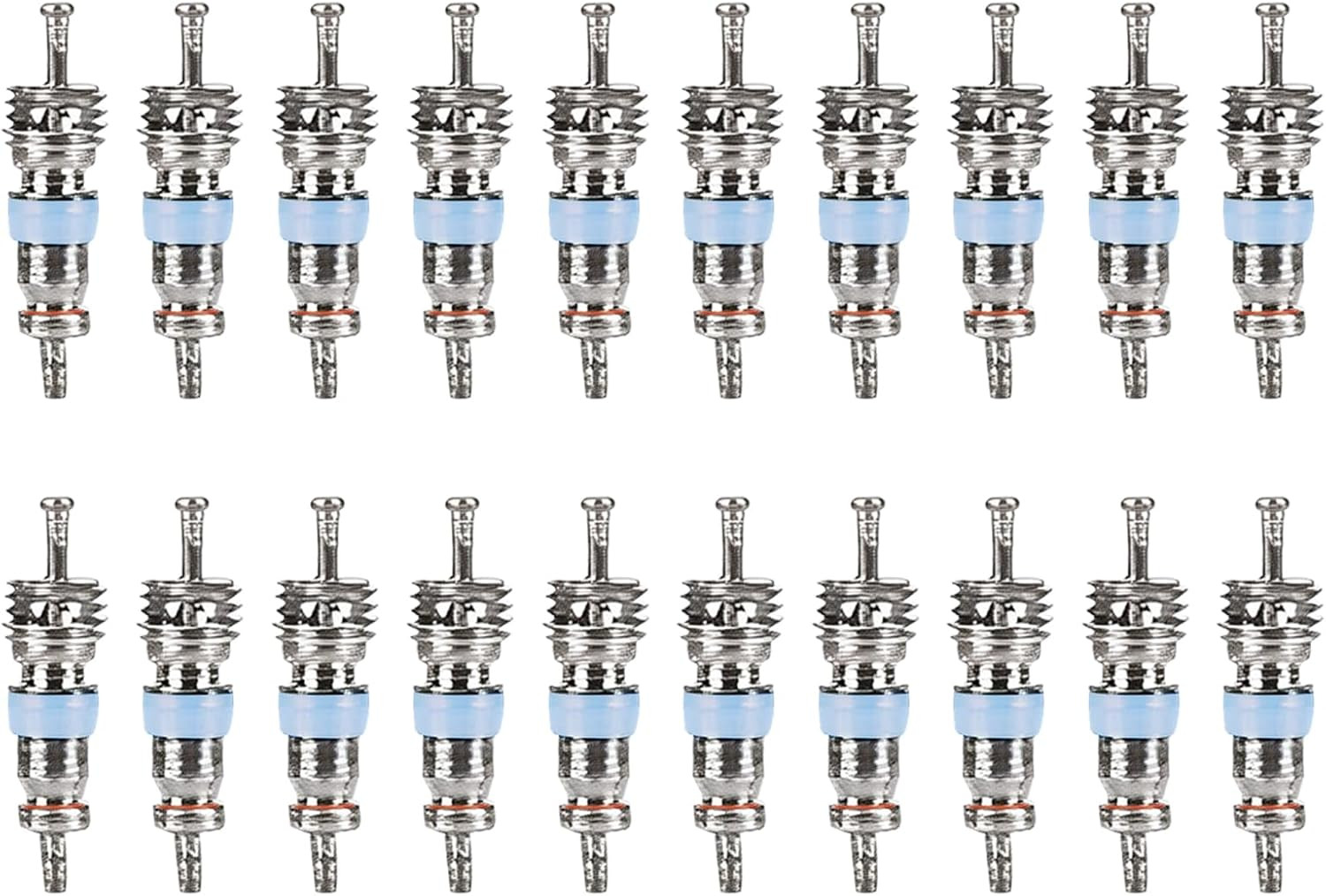 20Pcs Hvac Schrader Valve Core for R32 R22 R410A Refrigerant, AC Schrader Valve