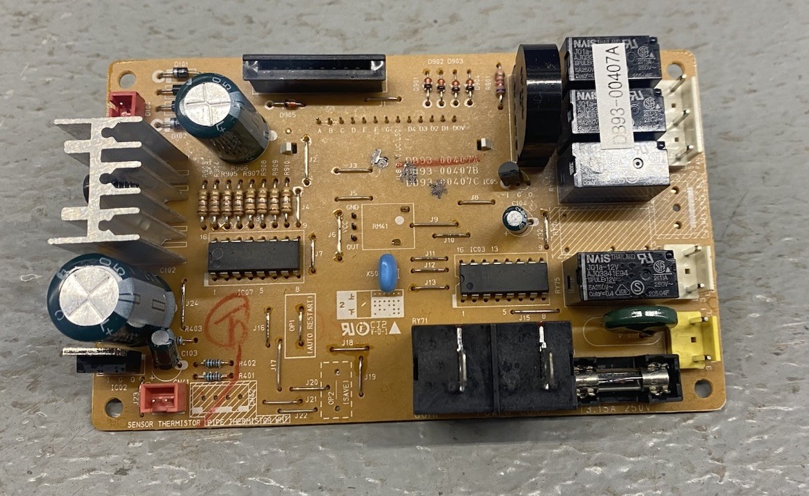 GE air conditioner control board – main pcb WJ26X10054