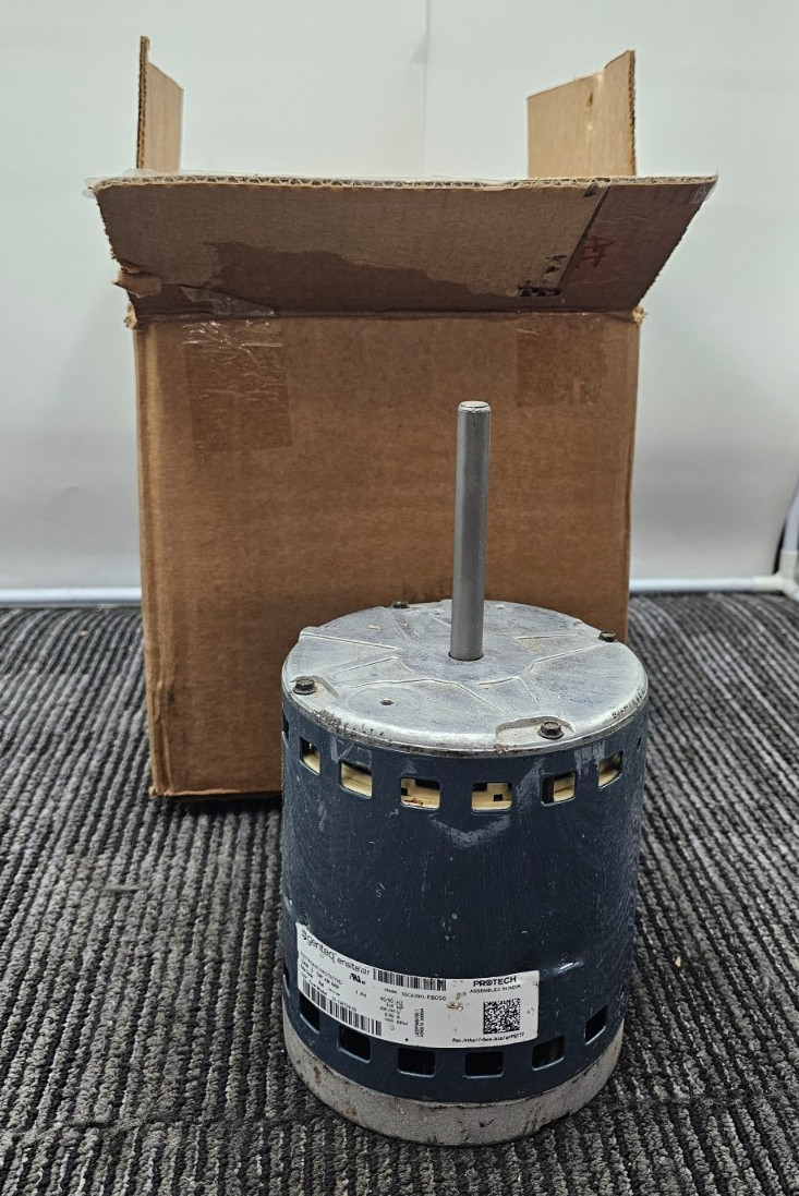 Genteq 51-108729-00 Class B Blower Motor 1 PH 60/50Hz 3/4 HP 208-230V 6.00A