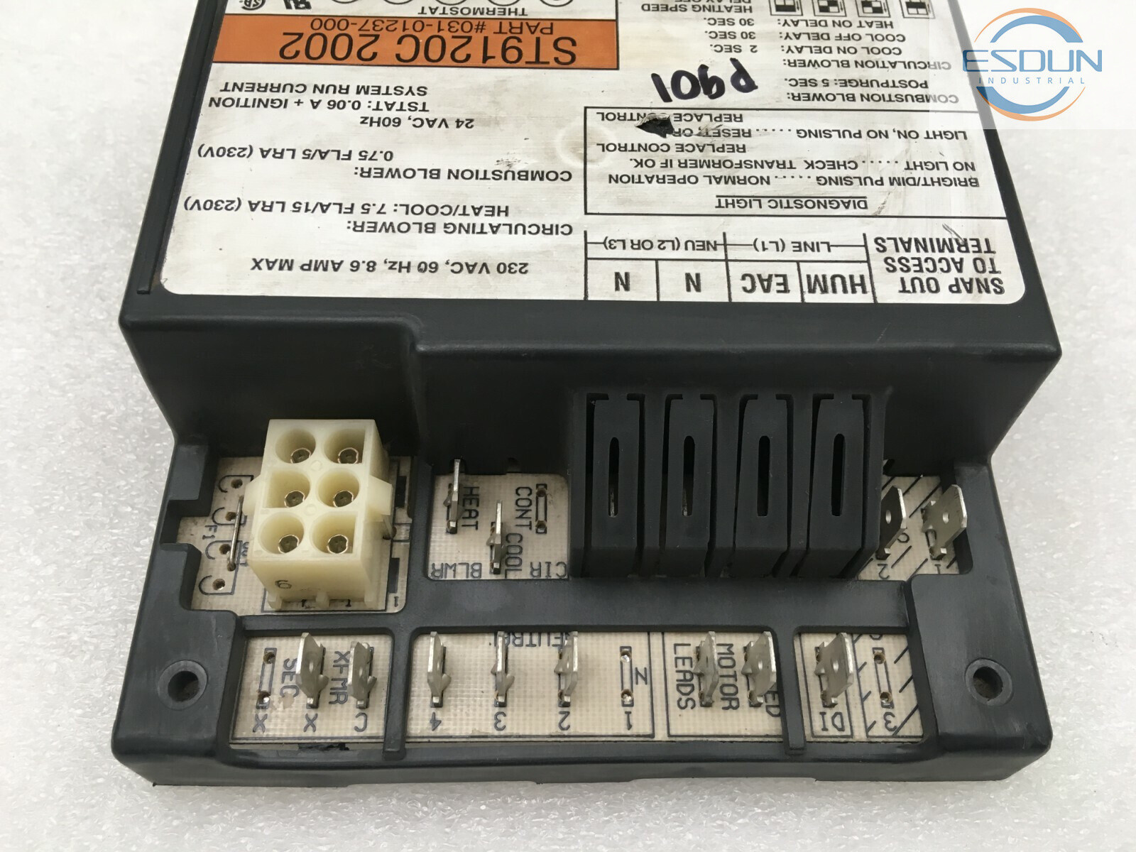 Low tax rate#Honeywell ST9120C2002 Furnace Control Circuit Board 031-01237-000