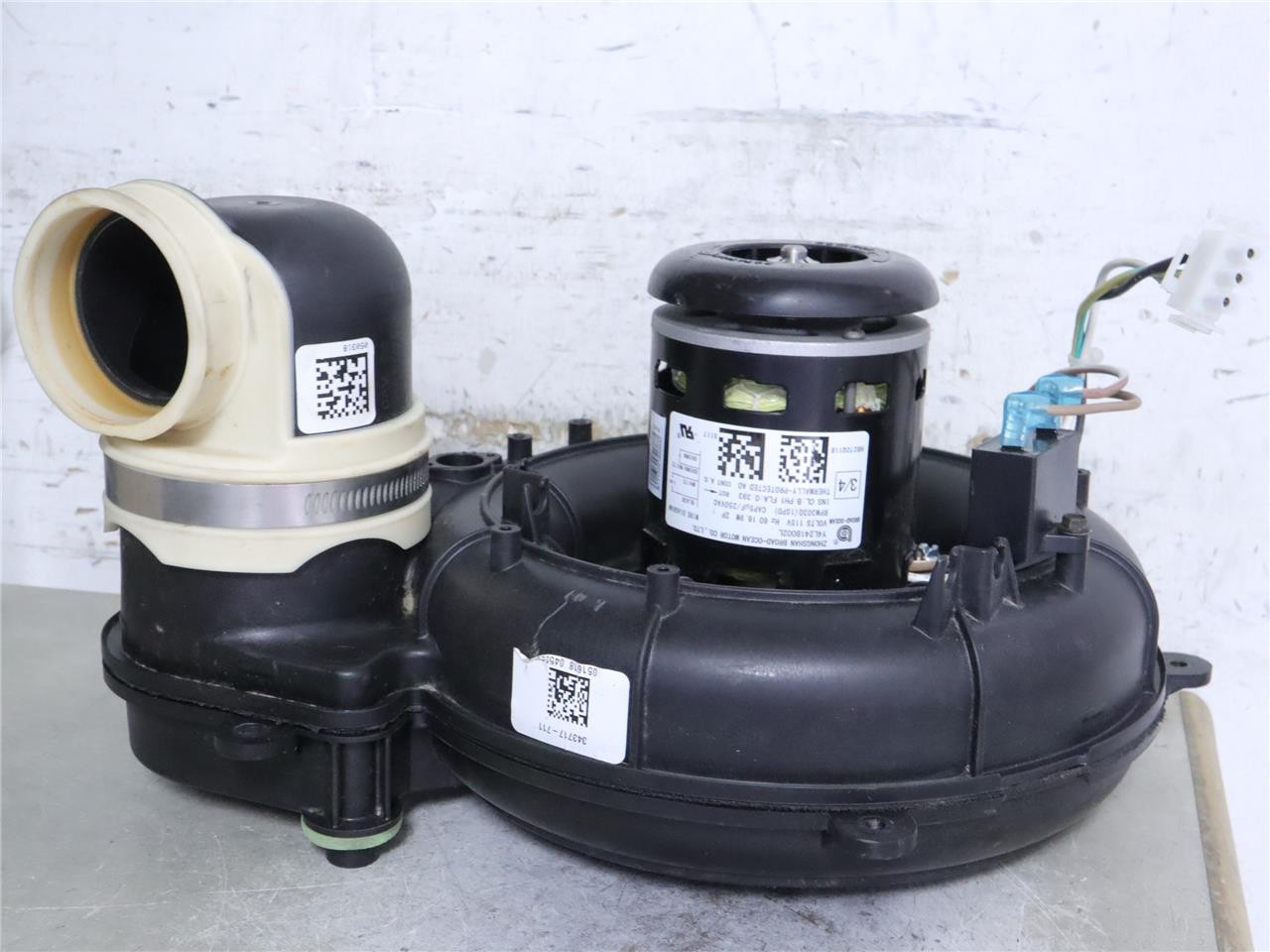 BROAD OCEAN HB27CQ118 Draft Inducer Blower Motor Y4L241B002L 1SPD 115V 3030RPM