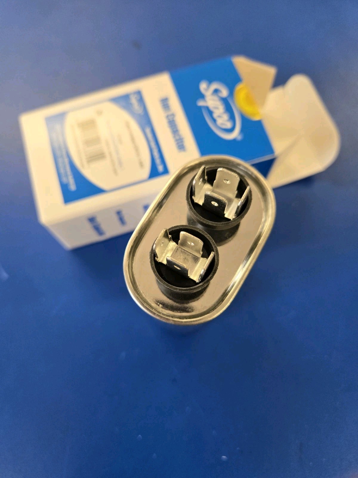 SUPCO CR10X440 OVAL RUN CAPACITOR (10MFD 440V)