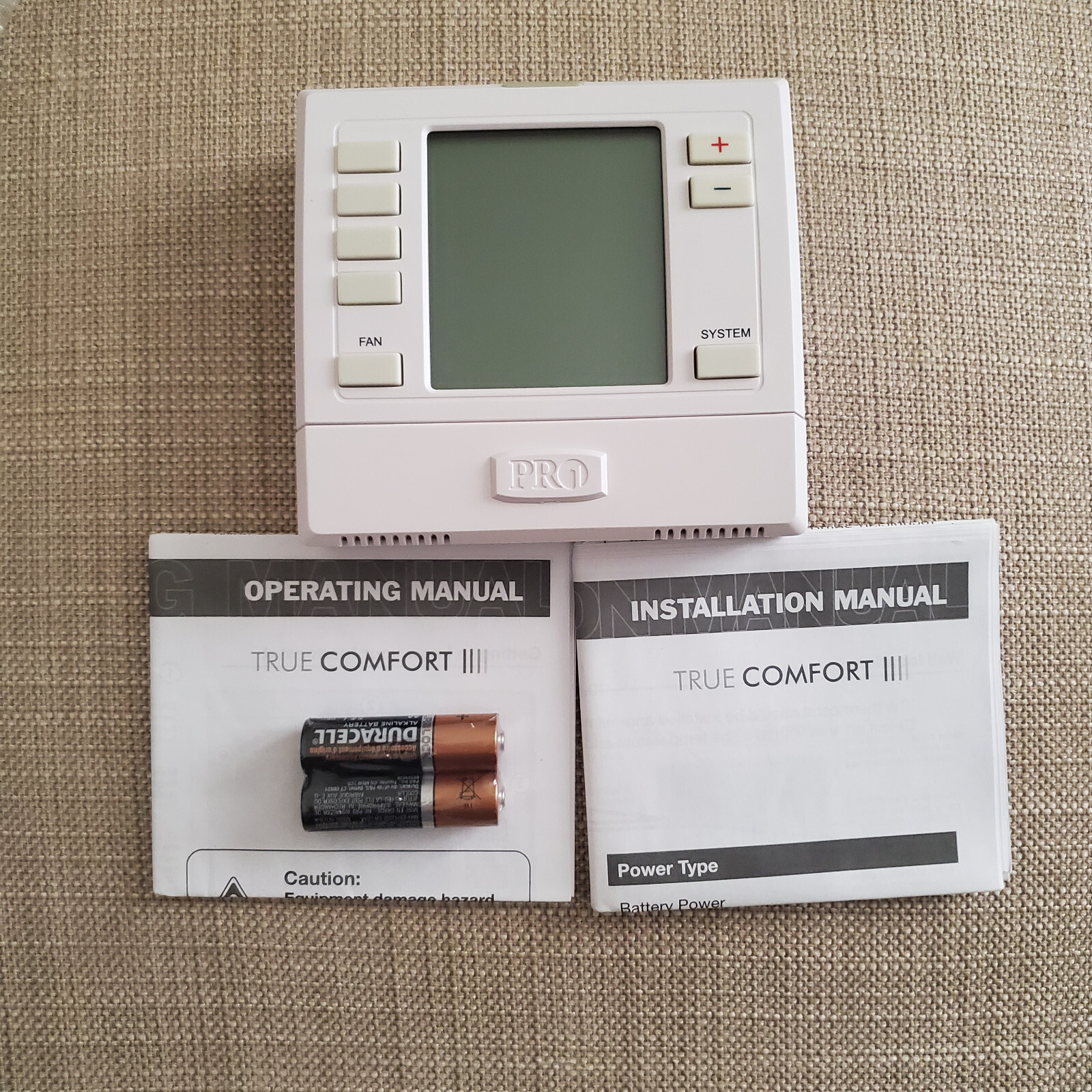PRO1 IAQ T755H Universal Thermostat 5/1/1 Day Programmable 3 H/ 2 C. Brand New!