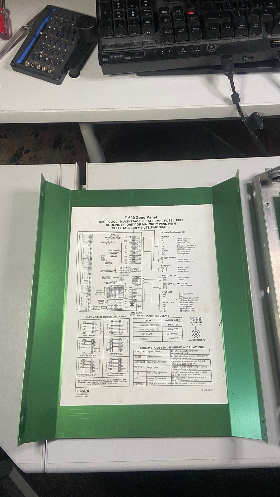 Green Zone Hvac Z600 6 Zone Board