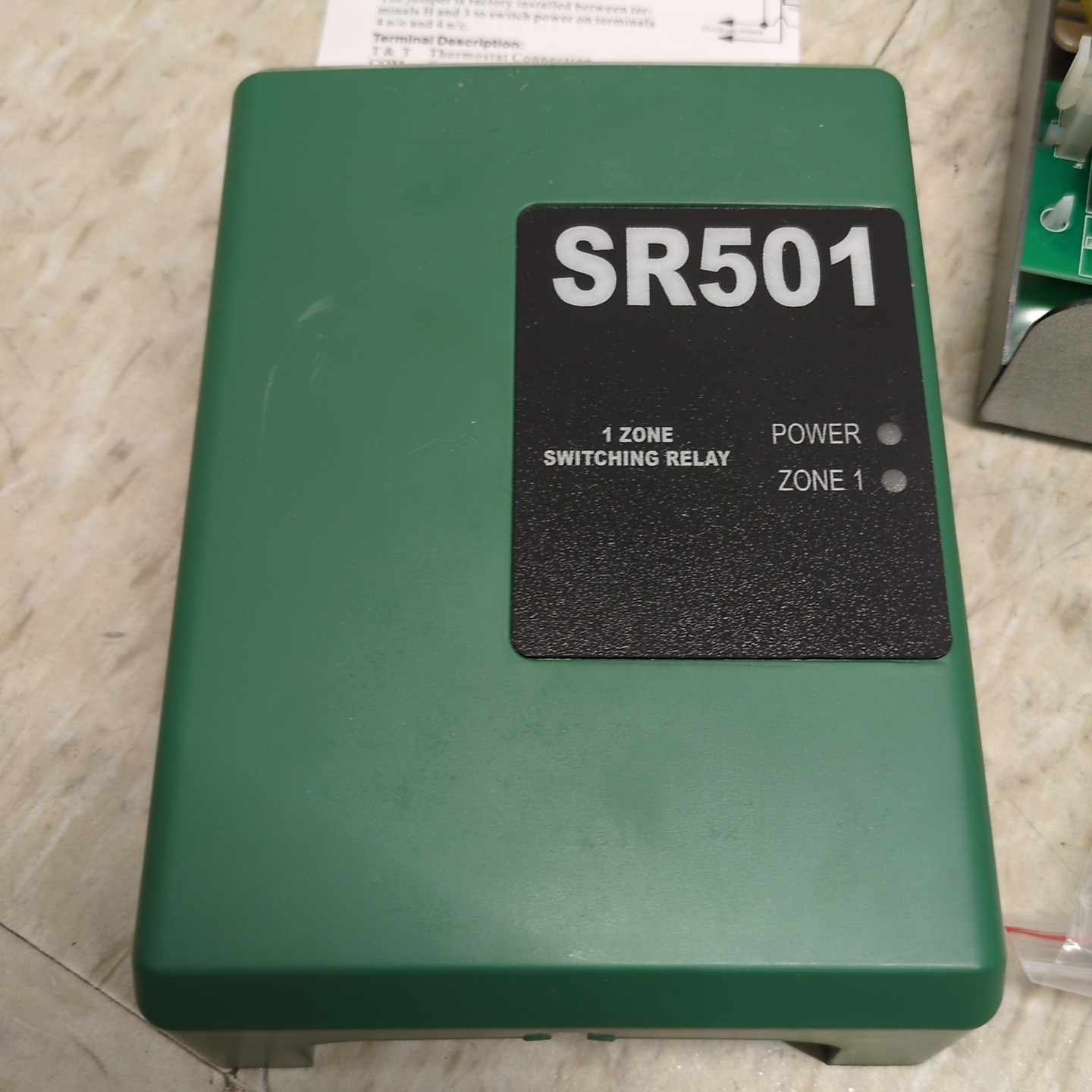 SR501-4 Switching Relay, 1 Zone, Compatible with Taco SR501, SR501-4