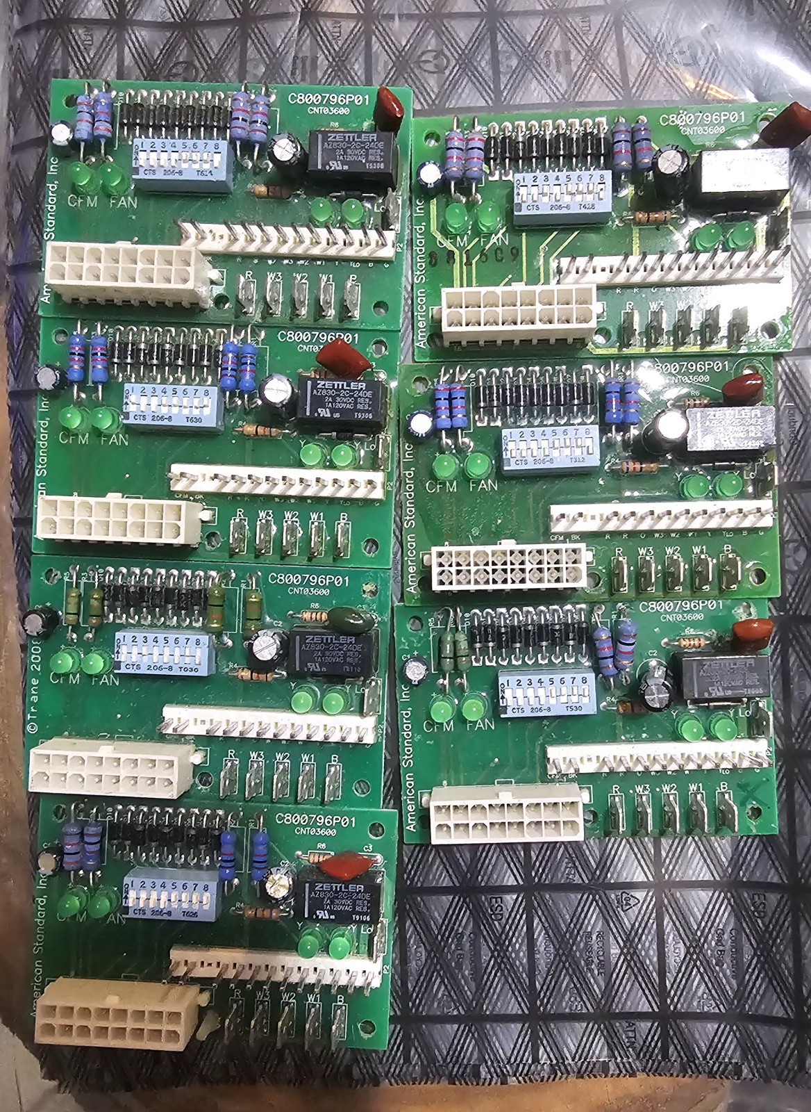 Trane American Standard C800796P01 CNT03600 Fan Control Board OEM