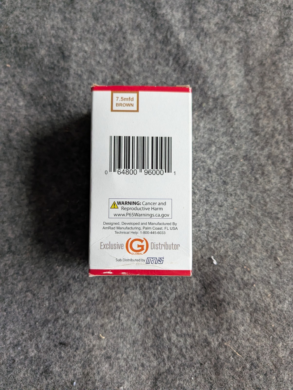 AmRad Turbo 200 Universal Motor Run Capacitor HVAC AC Condenser Replacement