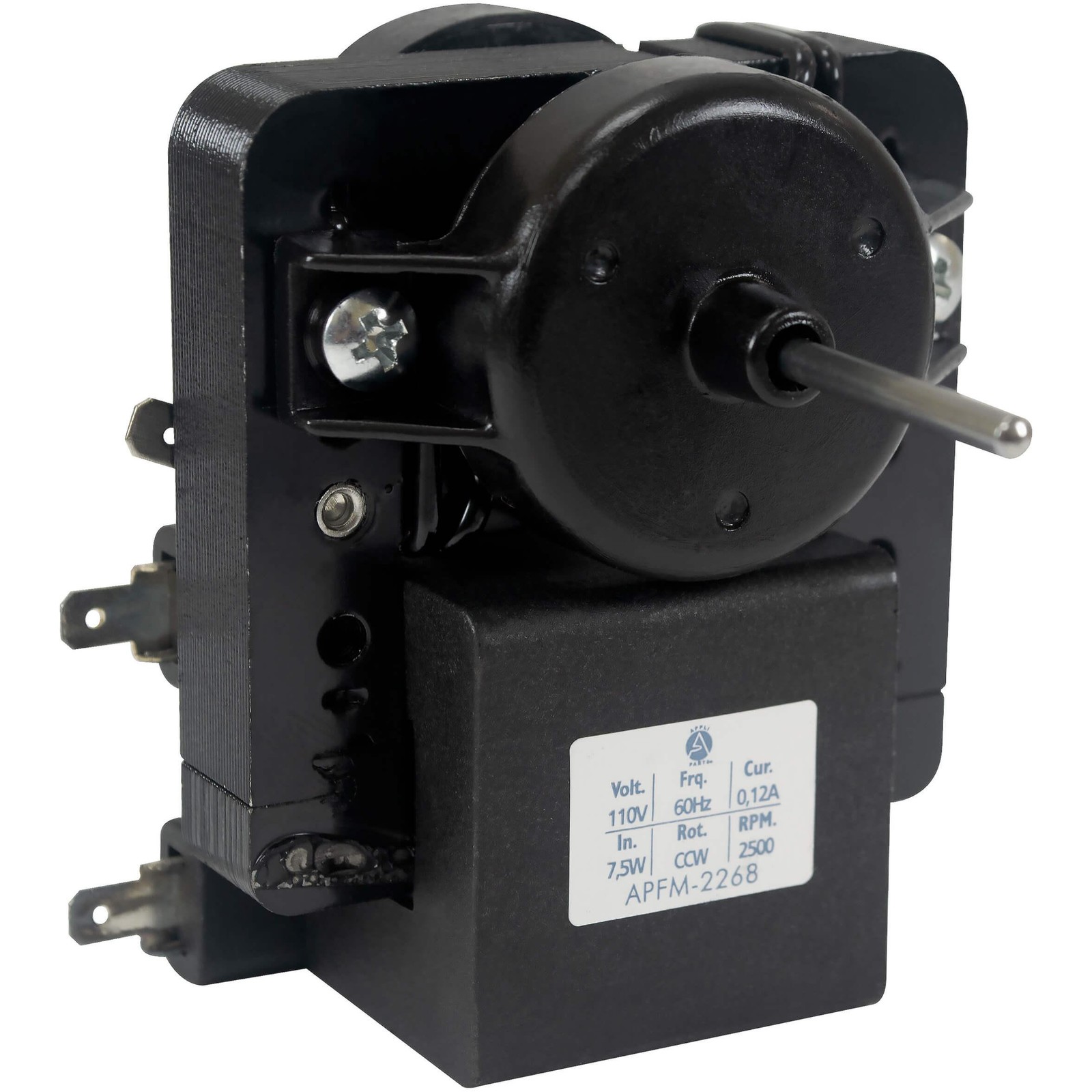 Appli Parts APFM-2268 Evaporator Fan Motor for refrigerators and freezers 110 V,