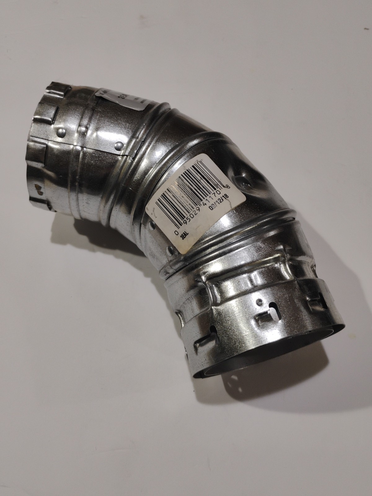 AMERICAN METAL PRODUCTS 3EAL ADJUSTABLE VENT ELBOW 3″ ALUMINUM 90 DOUBLE WALL