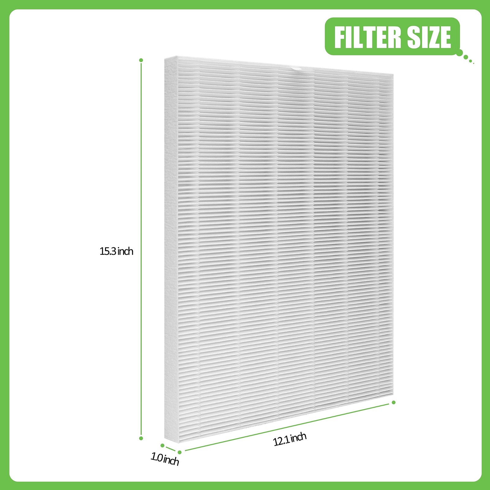 Hichoryer D360 True HEPA Replacement Filter D3, Compatible with Winix D360…