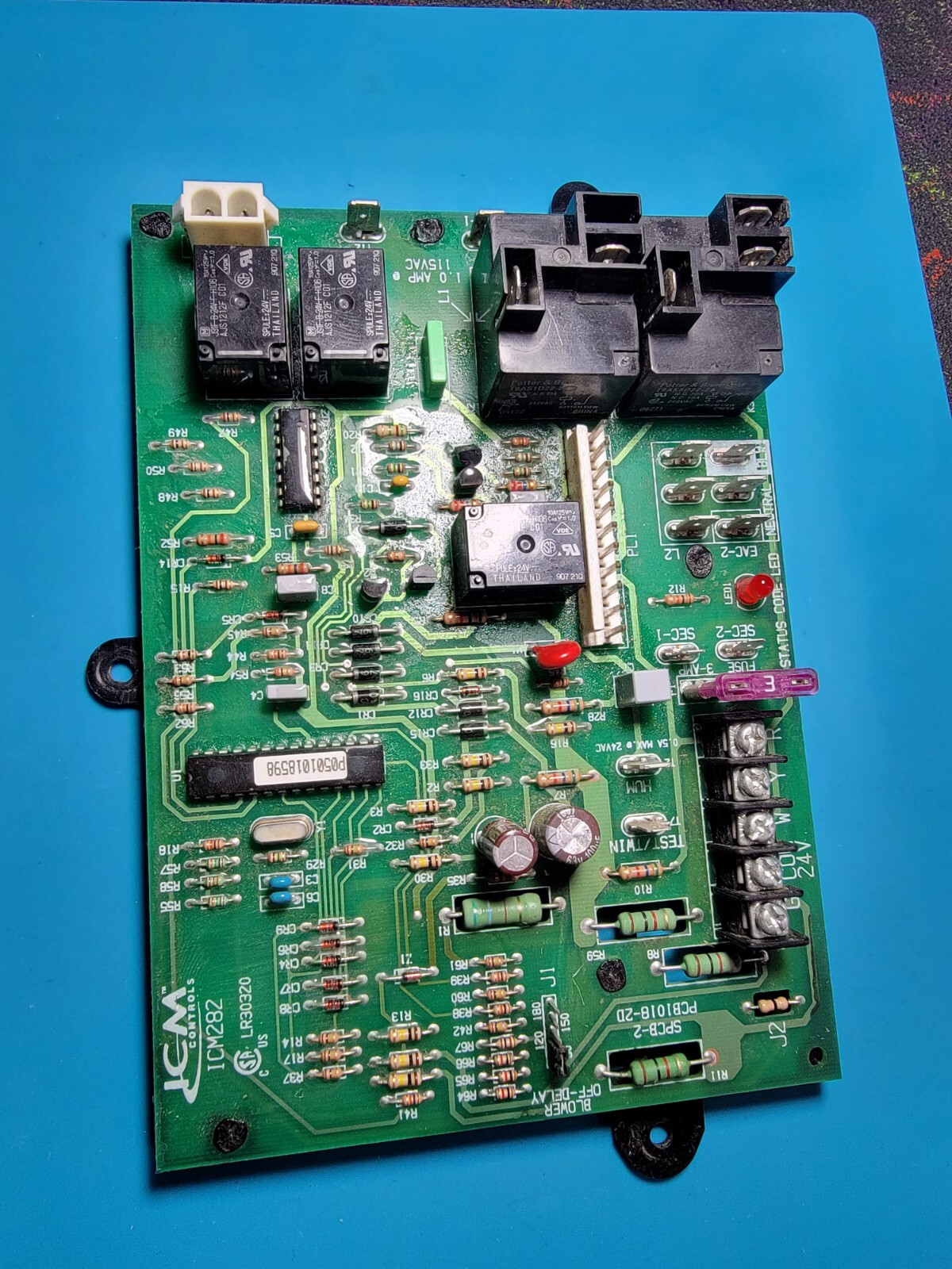 ICM Furnace Control Board – Green (ICM282A)