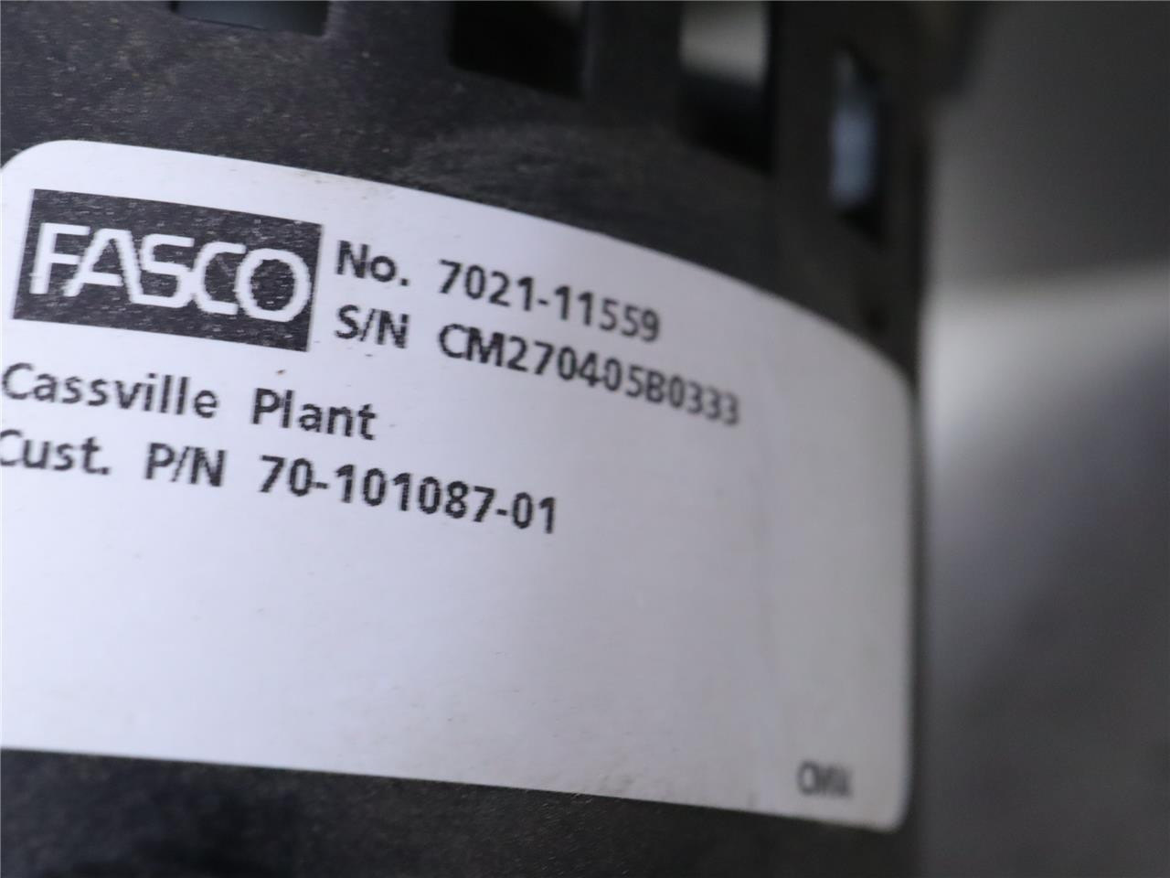 FASCO 712111559 Furnace Inducer Blower Motor Assembly 70-101087-01 702111559