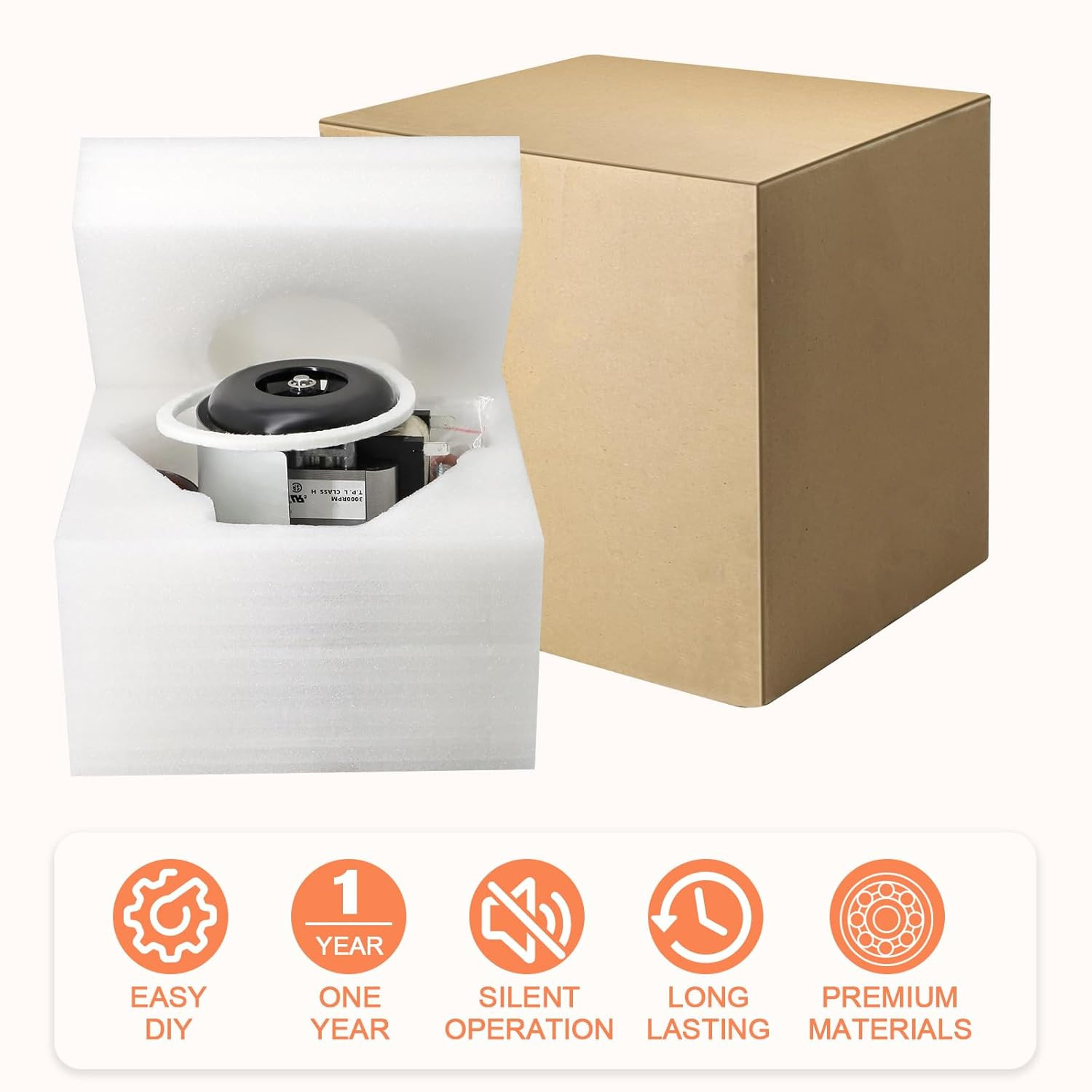 J238-100-10108 HC21ZE121A Furnace Draft Inducer Blower Motor Assembly for Jakel