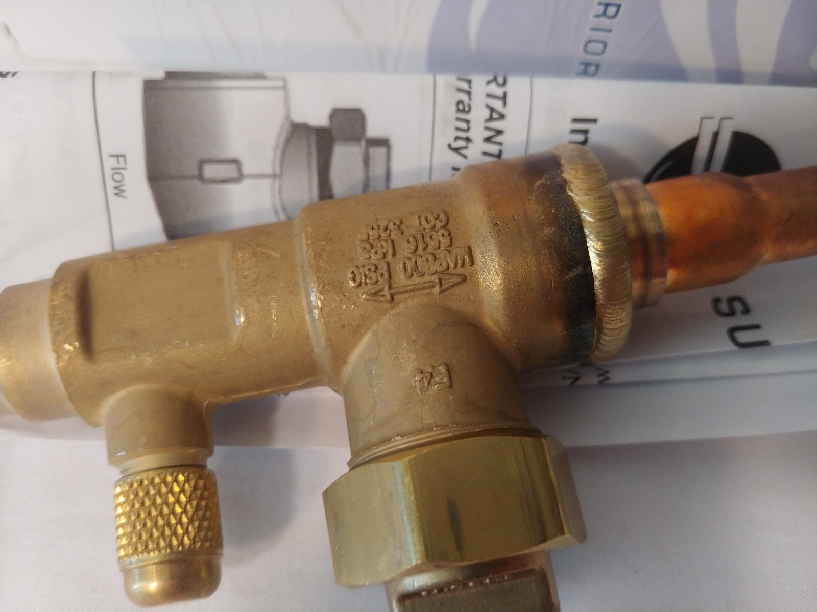 SUPERIOR 586WBS-6SW 3/8″ ODS UBV BALL VALVE