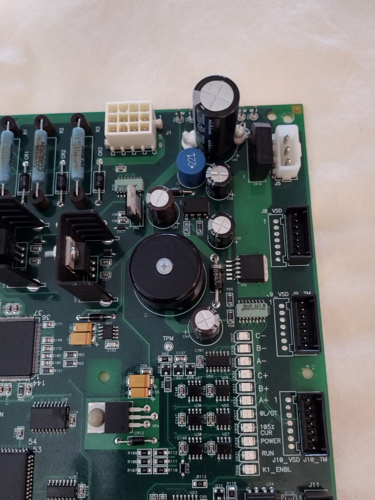 York Chiller Logic Board 031-02506-001 Rev B