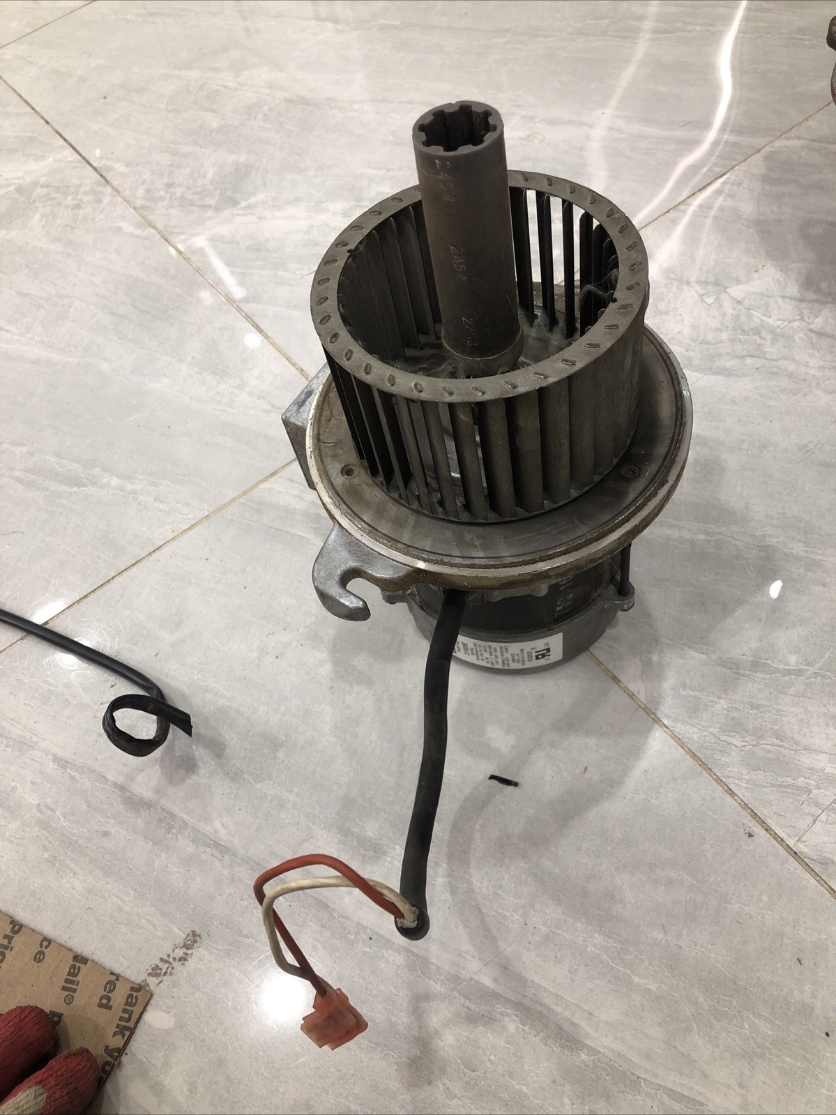 BECKETT 21805E K41GWAAH-1007 3450 RPM 1/7 HP PSC Burner Motor