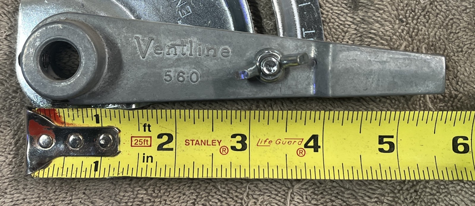Ventline 1/2″ Quadrant Damper Regulator Handle – Round Rod – 560 – Lot Of 2