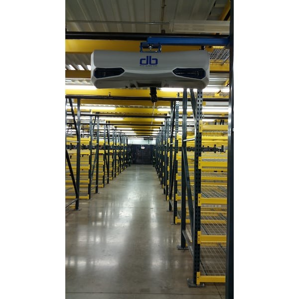 Patterson Db-B Standard Duty Industrial Fan, Ceiling Mount, 230/440V, 3, 075