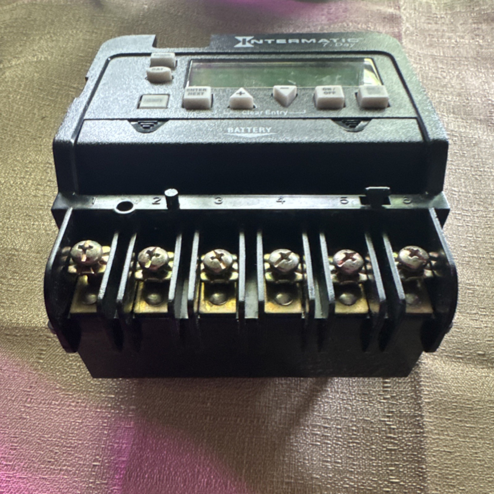 Intermatic 7-Day Battery Timer Module, 24V 30A, MPN 133-00010A
