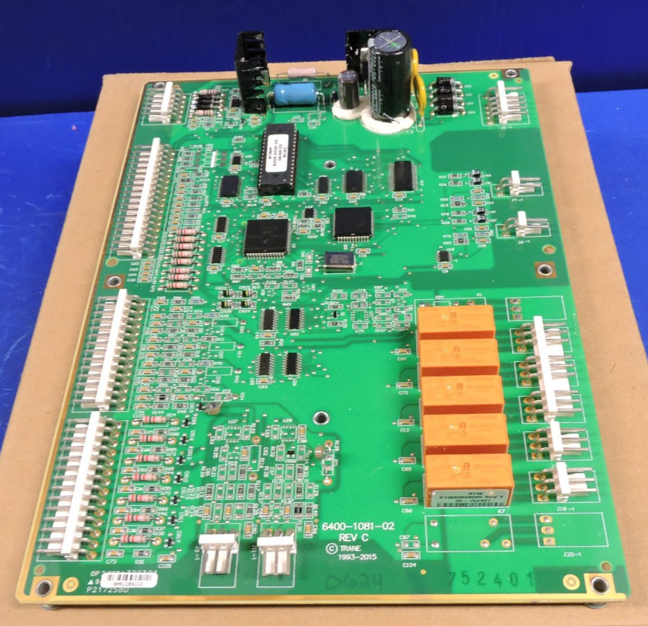 NEW OEM Trane MOD01387 Chiller Control Board RTM American Standard 6400-1081-02