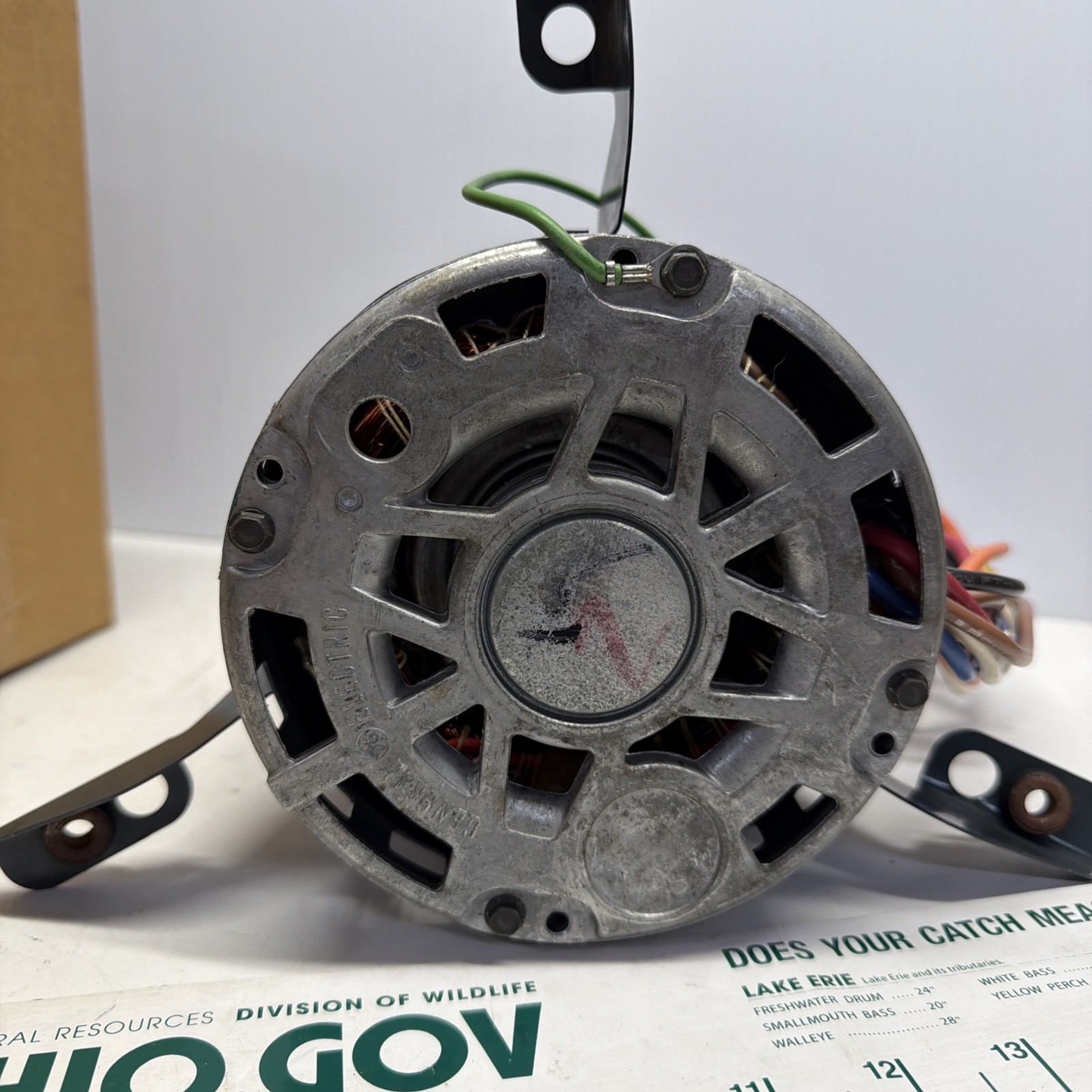 GE MOTORS 6206992 MOTOR KCP39JGJ494BSS 1/3 HP, 115 V, 6.00 A