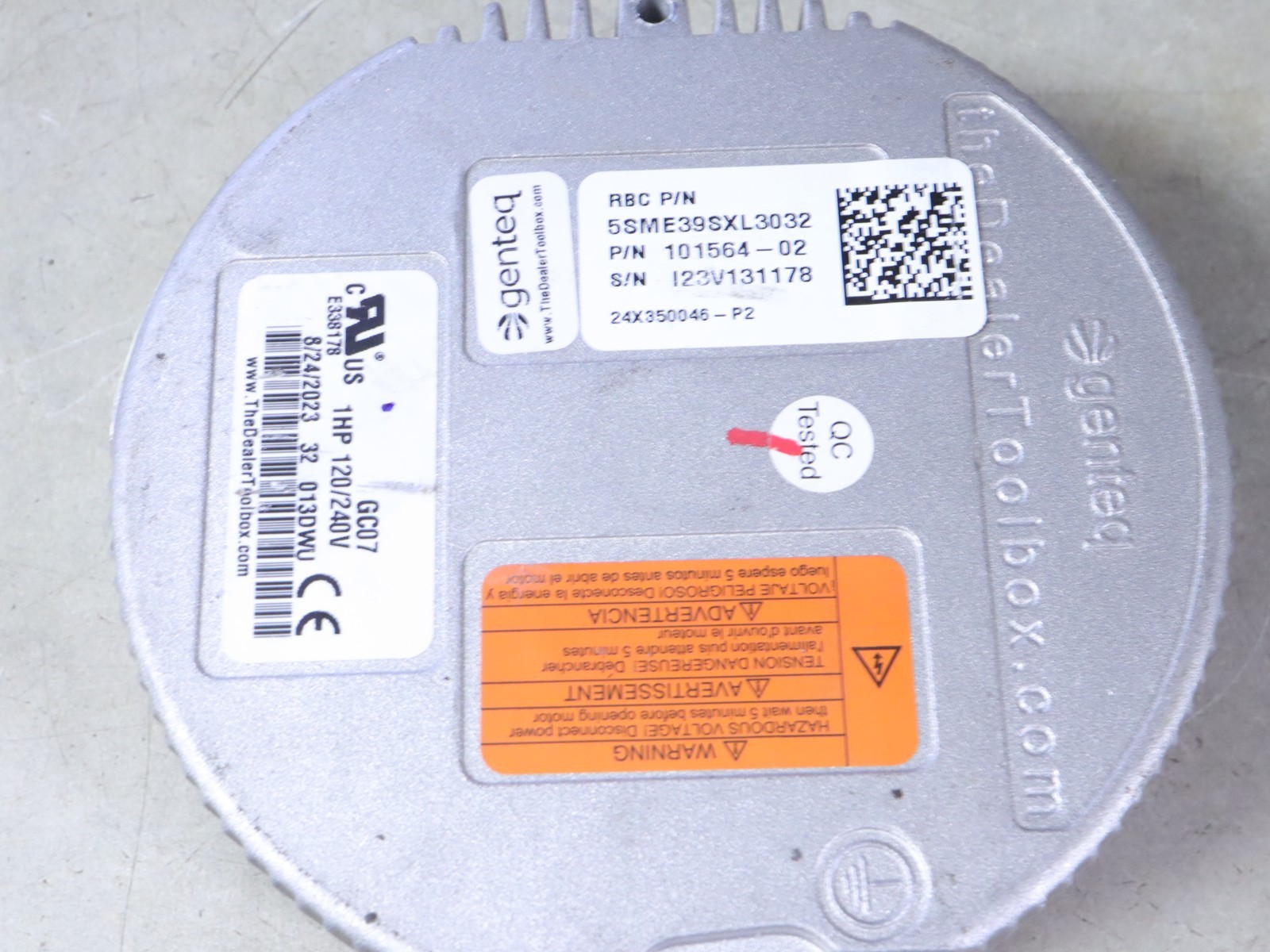 Genteq ECM for 5SME39SXL3032 1HP 120/240V 101564-02 CCW