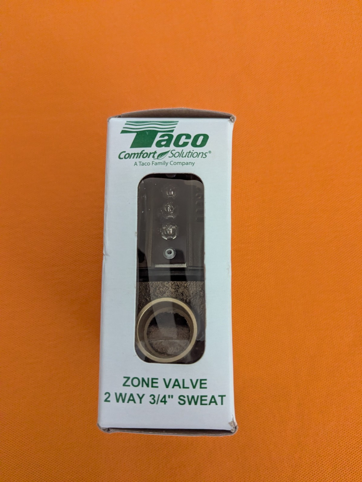 TACO 571-4 ZONE VALVE 2 WaY 3/4” SWEAT GOLD SERIES NEW