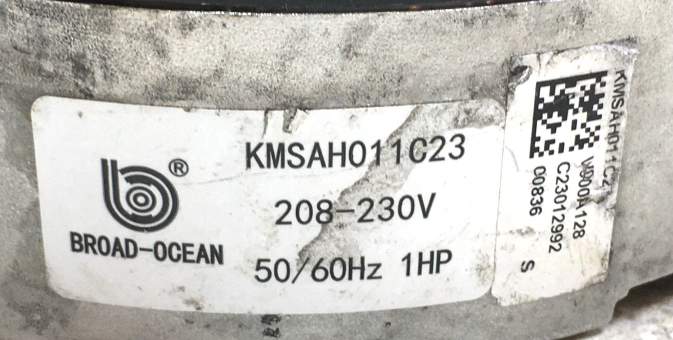 BROAD-OCEAN ZWK702E0756501S ECM Module ONLY S1-02436223000 230V 1HP used #Z87
