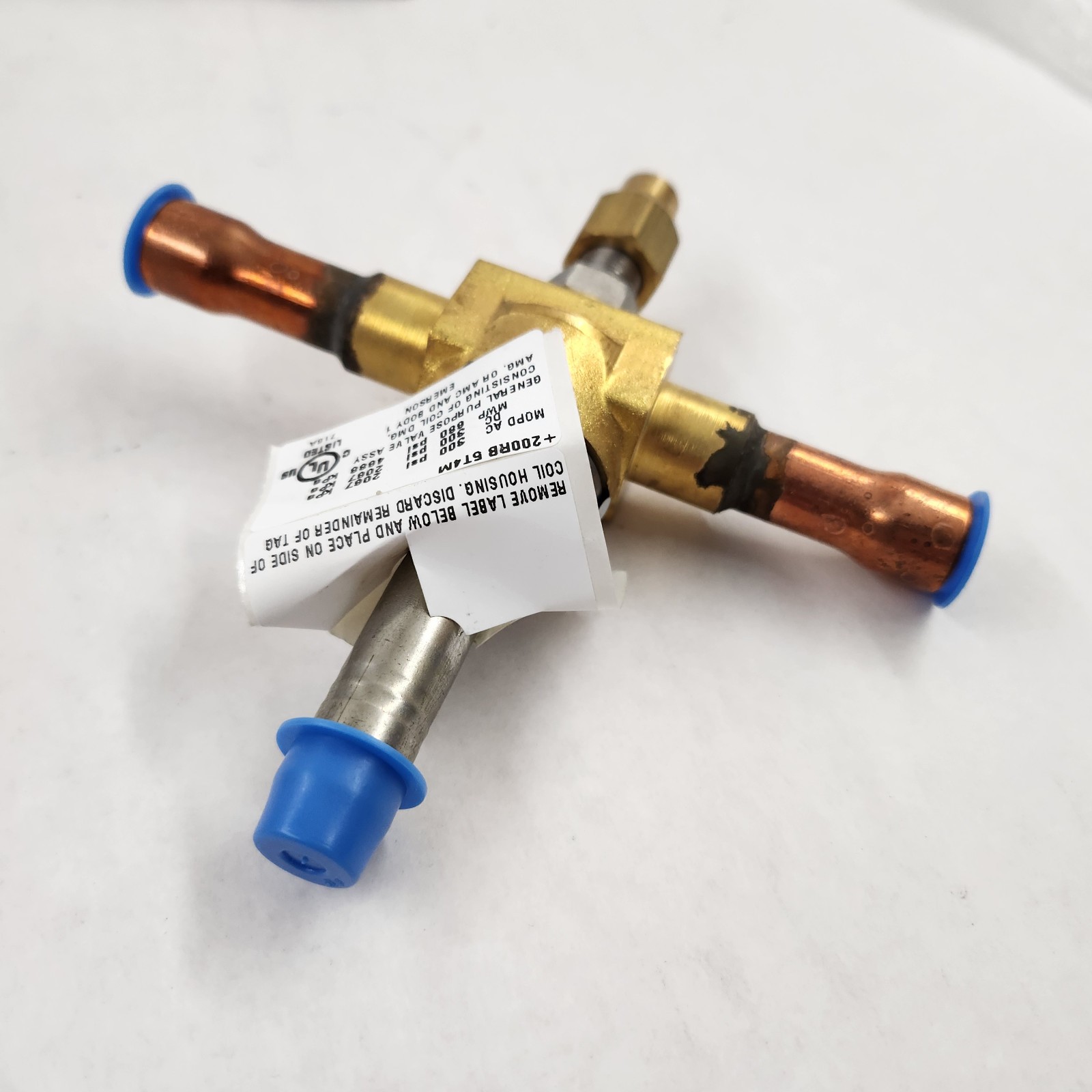 Emerson Flow Control 049188 200RB5T4M 1/2″ ODF Refrigerant Solenoid Valve