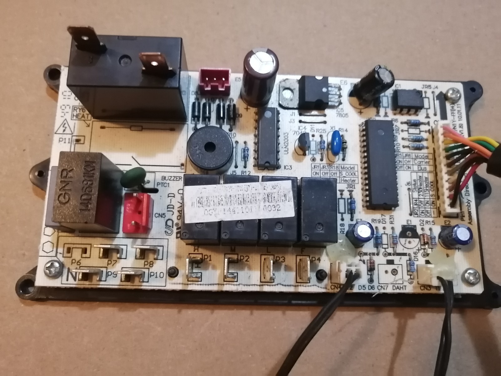 Frigidaire Air Conditioner Main Control Board FRA155T1