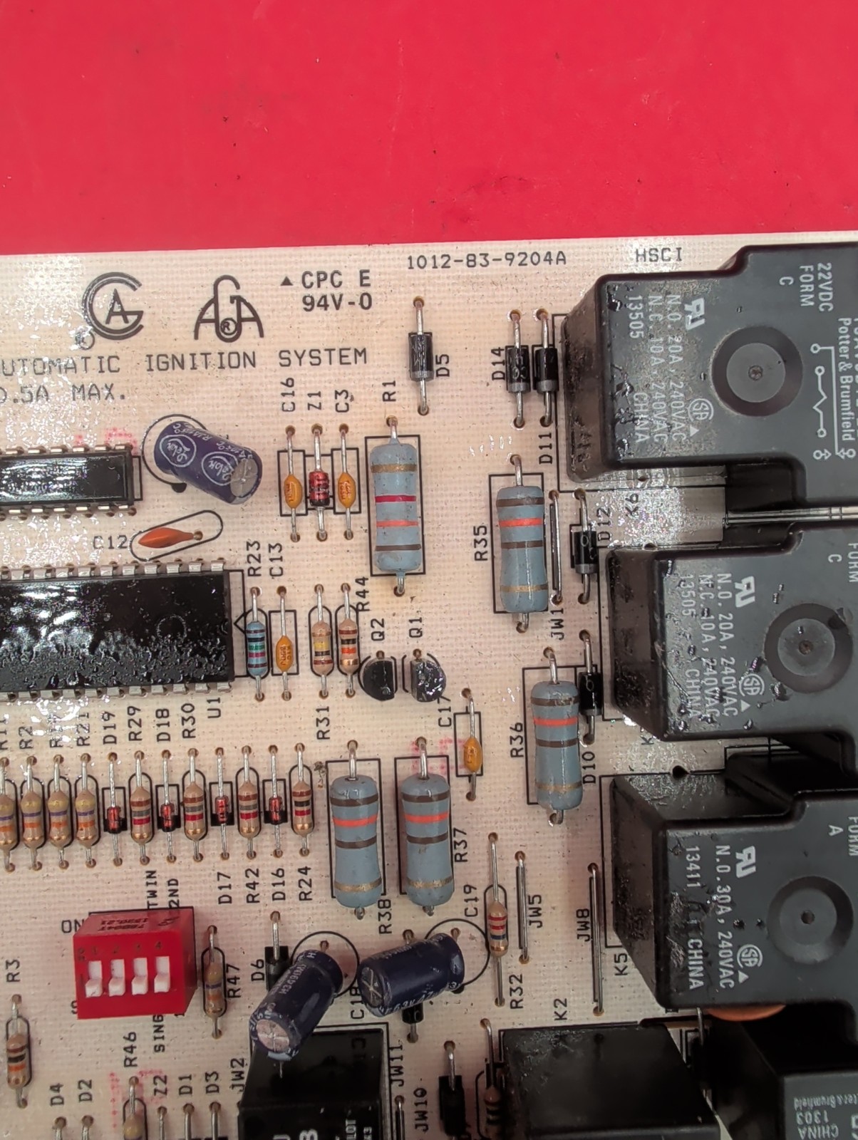 White Rodgers HSCI Furnace Control Board 1012-920A-1 62-24084-02 1012-83-9207A