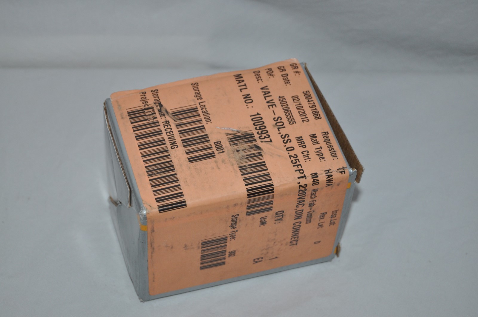 Parker Complete Solenoid Valve Gold Ring 1/4″ NPT 3/32 Orifice 04F20C3306AAFPH15