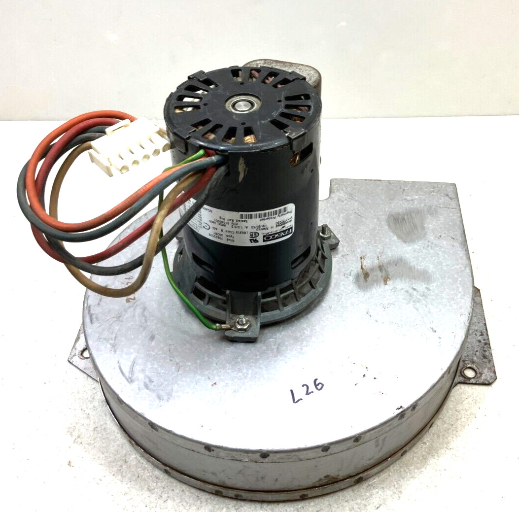 FASCO 70625576 Inducer Blower Motor Assembly E0180601 U62B1 used #L26