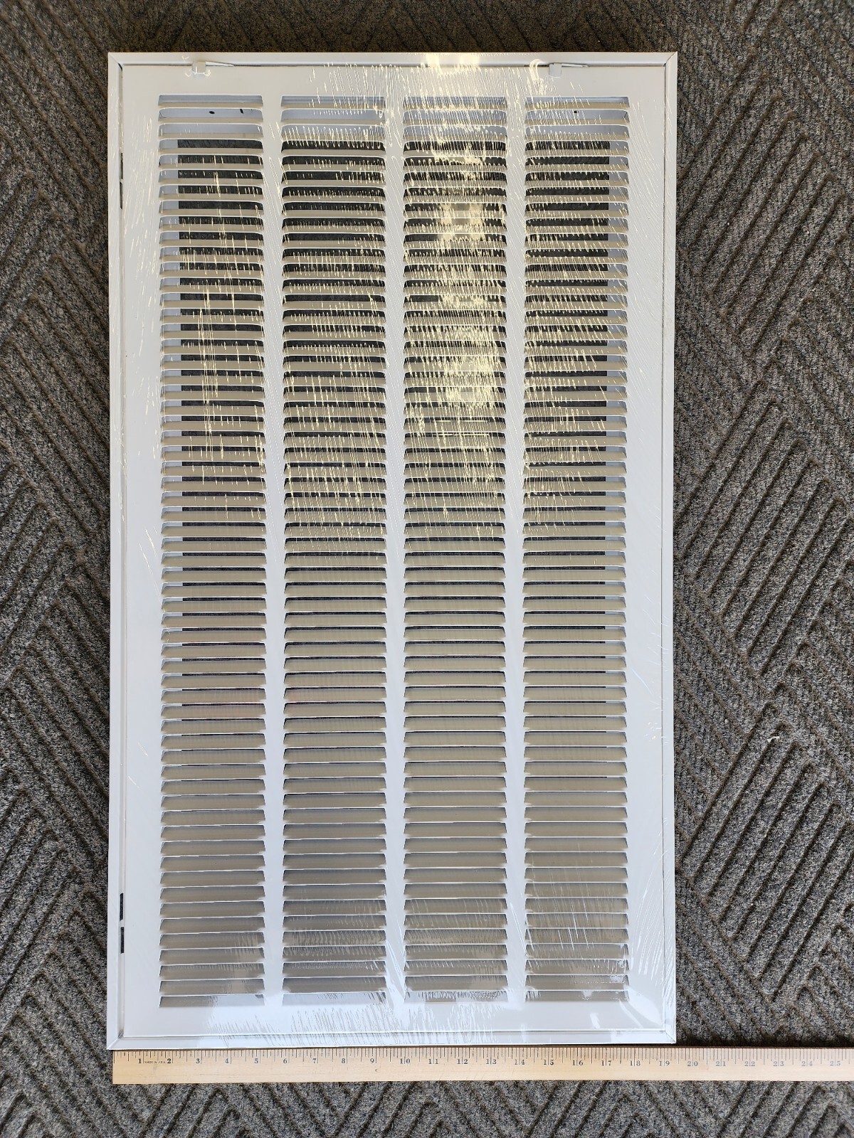 16″ x 30″ Return Air Filter Grill White, Part #61226