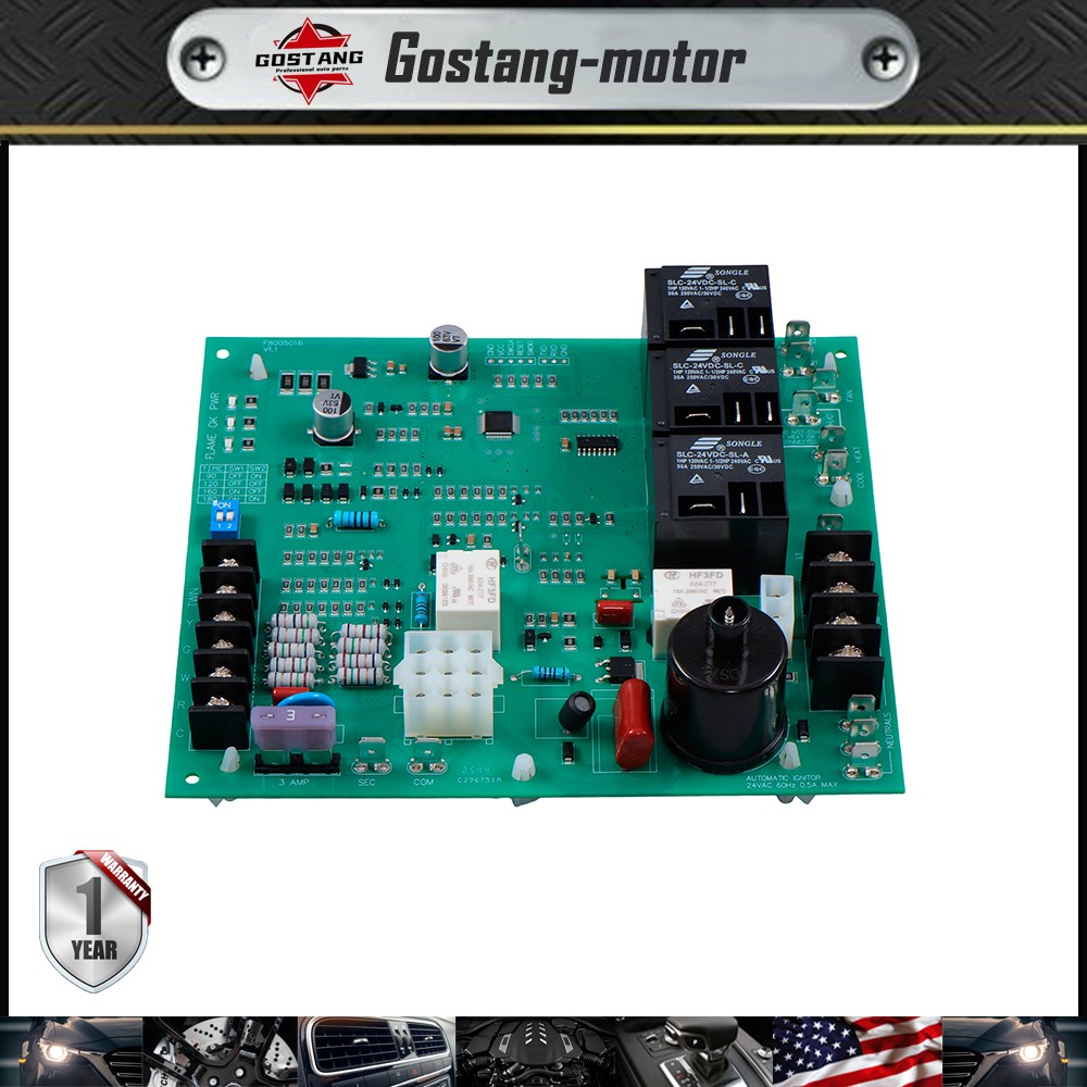 62-24140 ICM292 Gas Furnace Control Board Fits 62-24140-04 / 62-24140-02