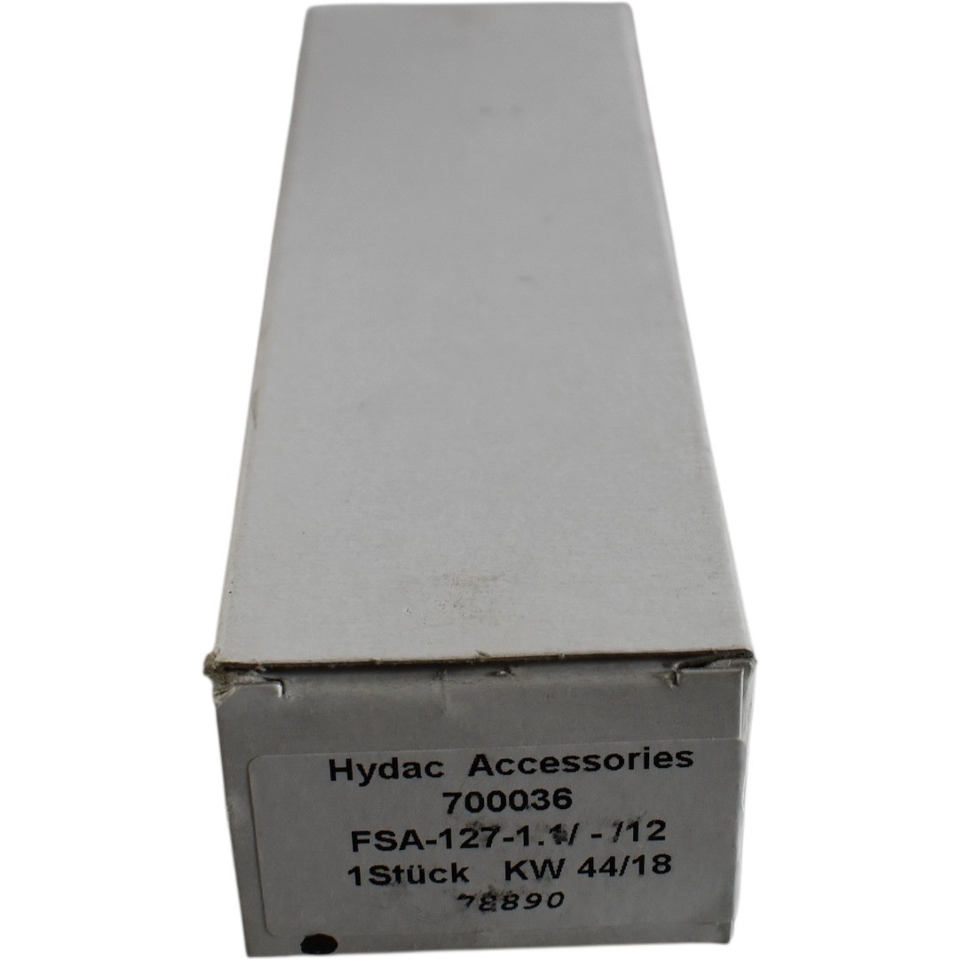 NEW Hydac 700036 FSA-127-1.1/-/12 Fluid Level Indicator Aluminum Sight Gauge
