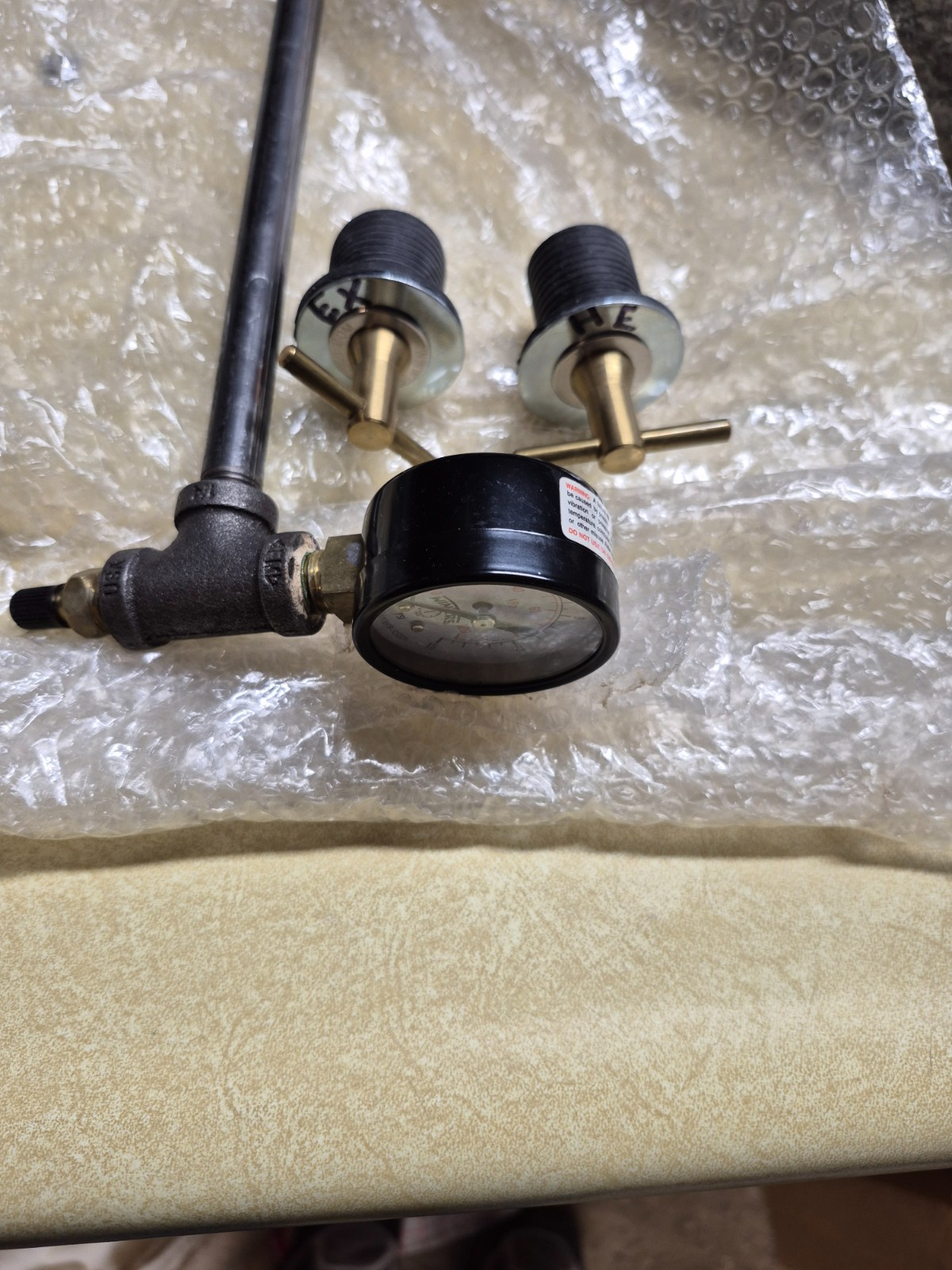 Set of Lennox Pulse parts: Heat exchanger test kit with instructions & see pix