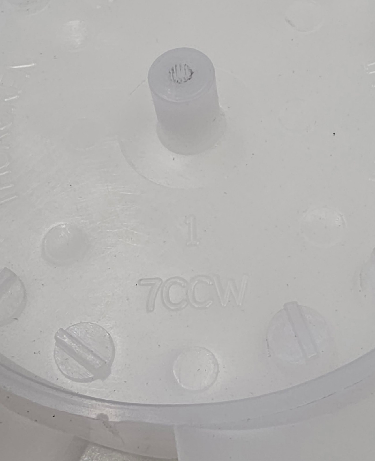 Thorgren 7CCW Plastic Fan 7″ Diameter Counter Clockwise 3 Blade New Old Stock