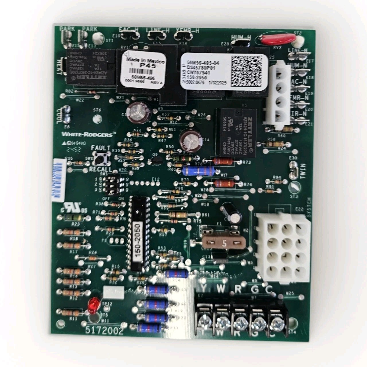 Emerson Trane Furnace Control Board 50M56-495-04 2025