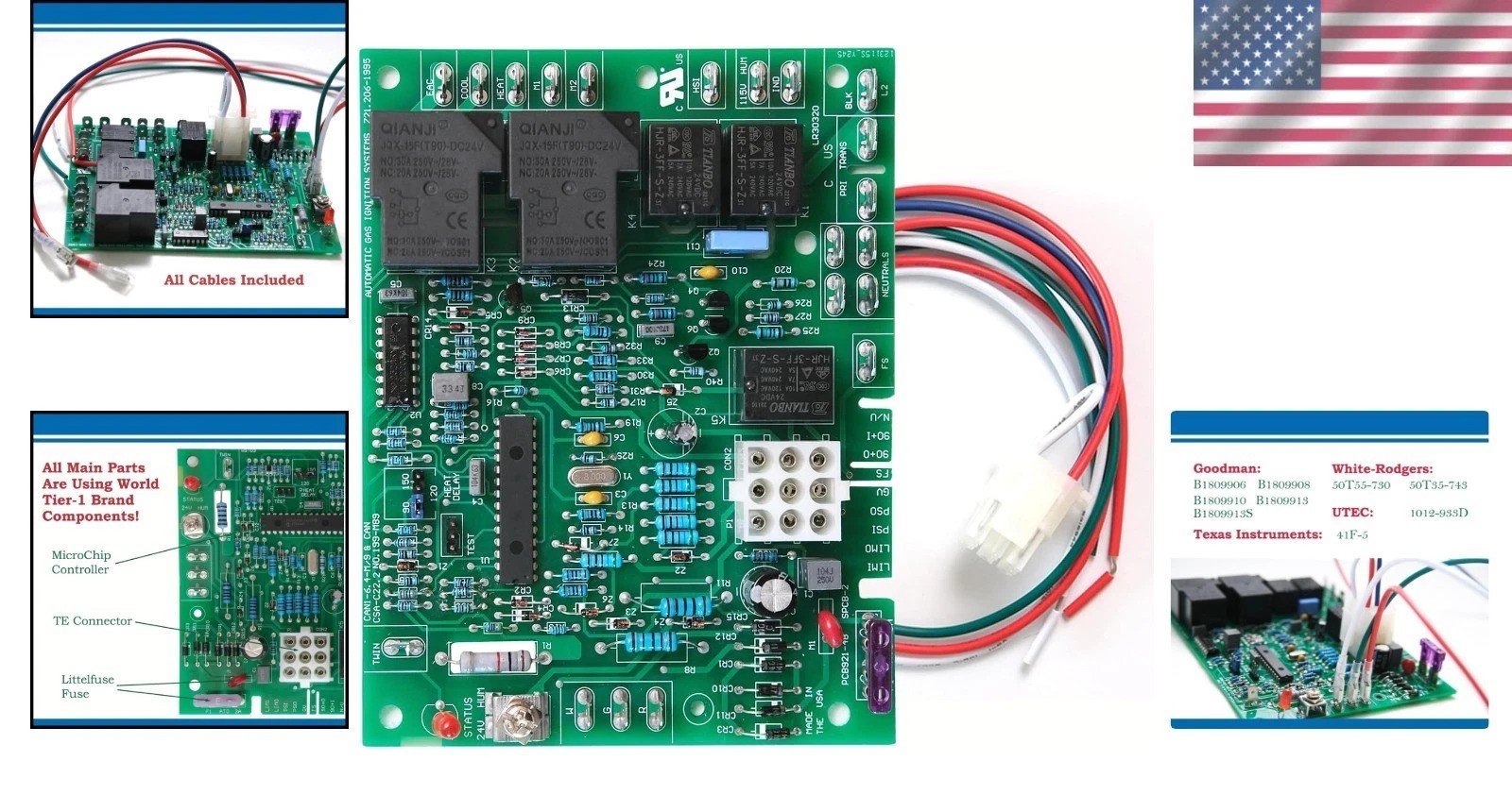 Reliable Goodman Janitrol Furnace Control Circuit Board – Easy Installation Kit