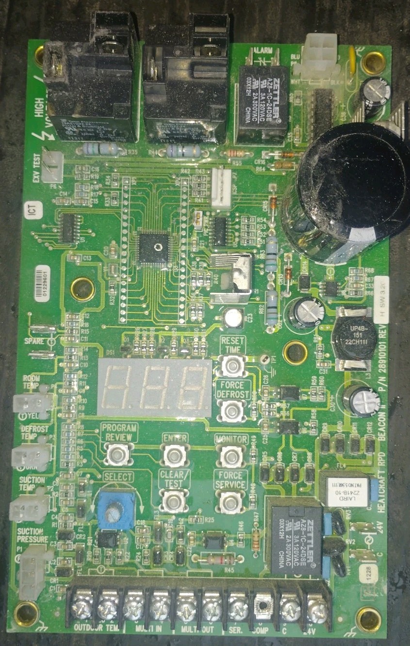 28910101 Heatcraft Beacon Refrigeration Control Board Larkin