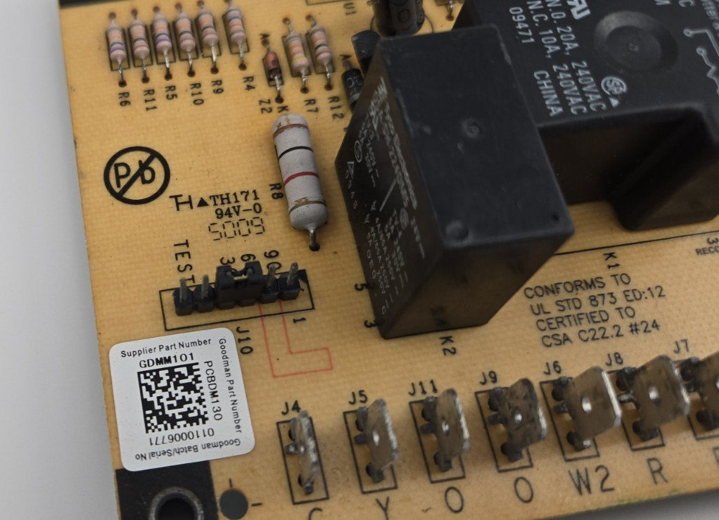 Goodman Amana Defrost Control Board PCBDM130 3166952