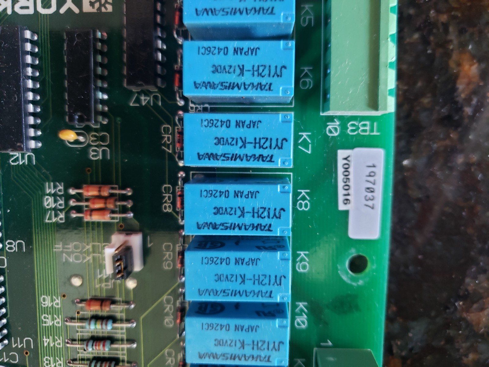 York 031-02050-001 REV C Control Board Chiller