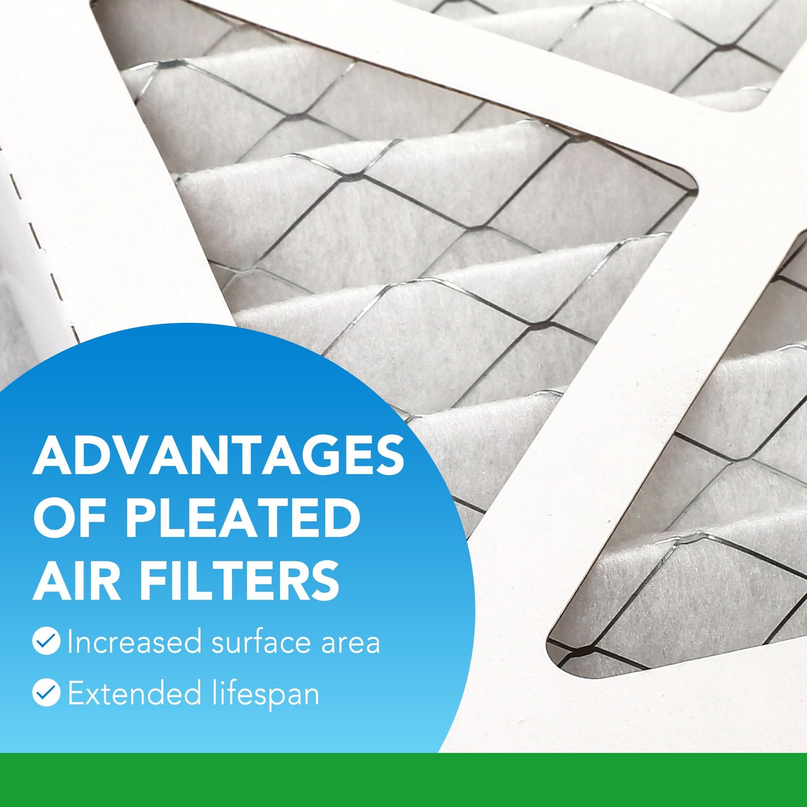 Lotfancy 16X25X1 Air Filter Merv 8 6-Pack Actual Size 15.75X24.75X0.75